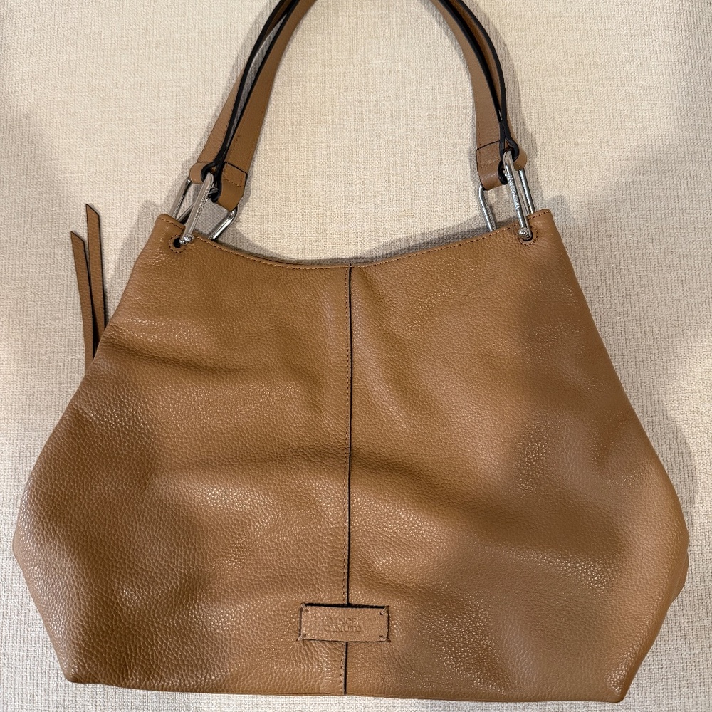 Vince Camuto Pebbled Leather Shoulder Bag